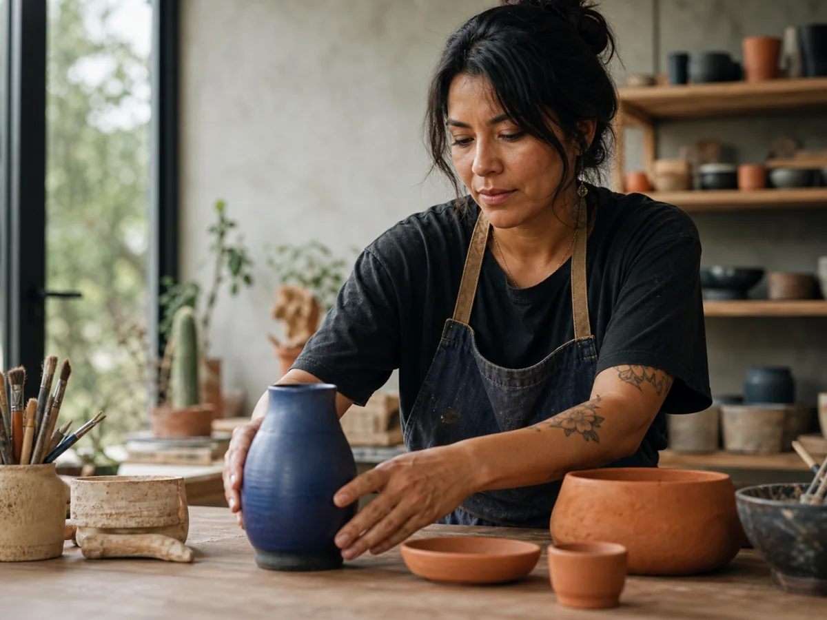 Create an editorial brand story — Direct the person, action, setting, camera distance, and mood so the image communicates a real story rather than a posed stock photo.