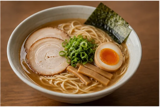 メニューの主画像 — 小さな表示でも料理の種類が分かる構図にします。